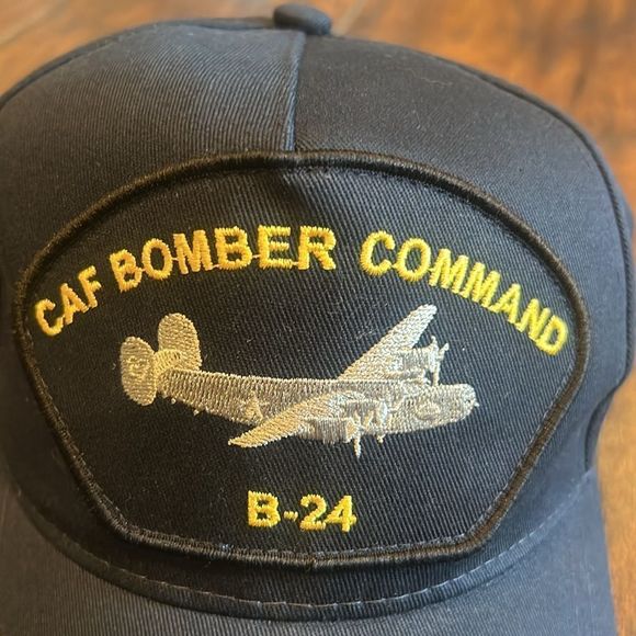 CAF Commemorative Air Force BOMBER COMMAND B-24 Hat SnapBack cap NWOT - Picture 2 of 6